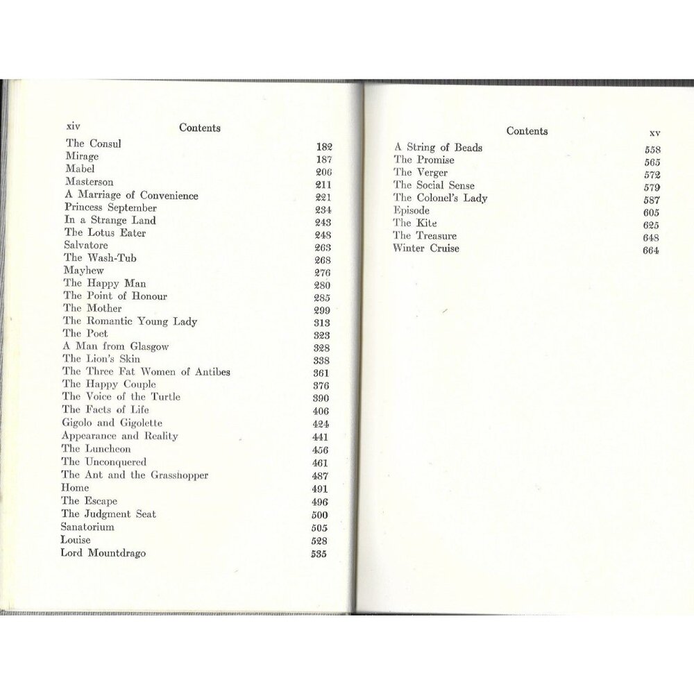 Complete Short Stories of W. Somerset Maugham 2-Vol HC Slipcase Doubleday 1934 - Picture 15 of 16